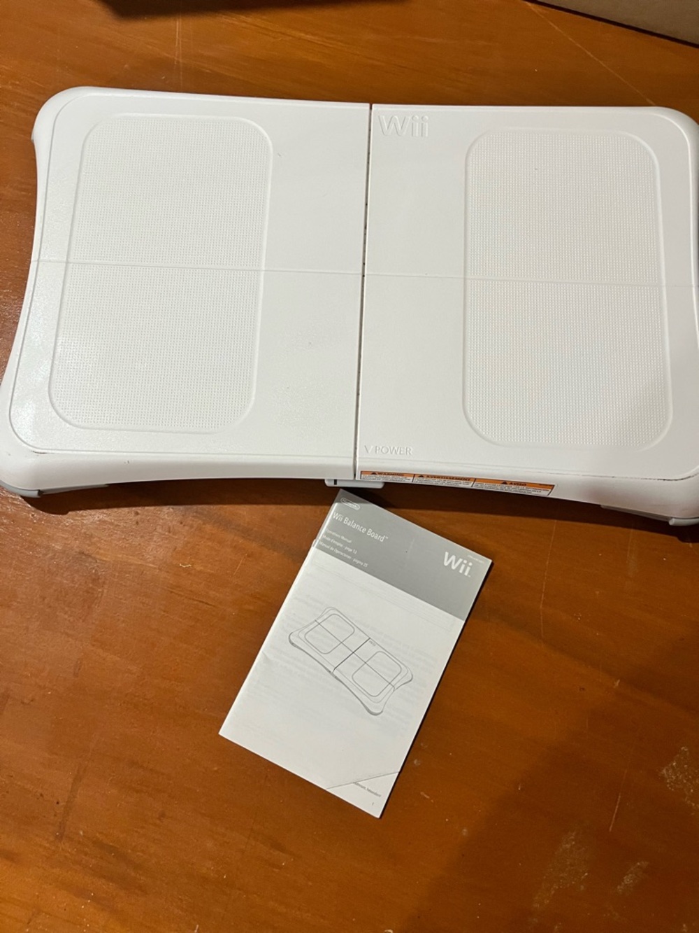 Nintendo Wii White Balance Board with Manual